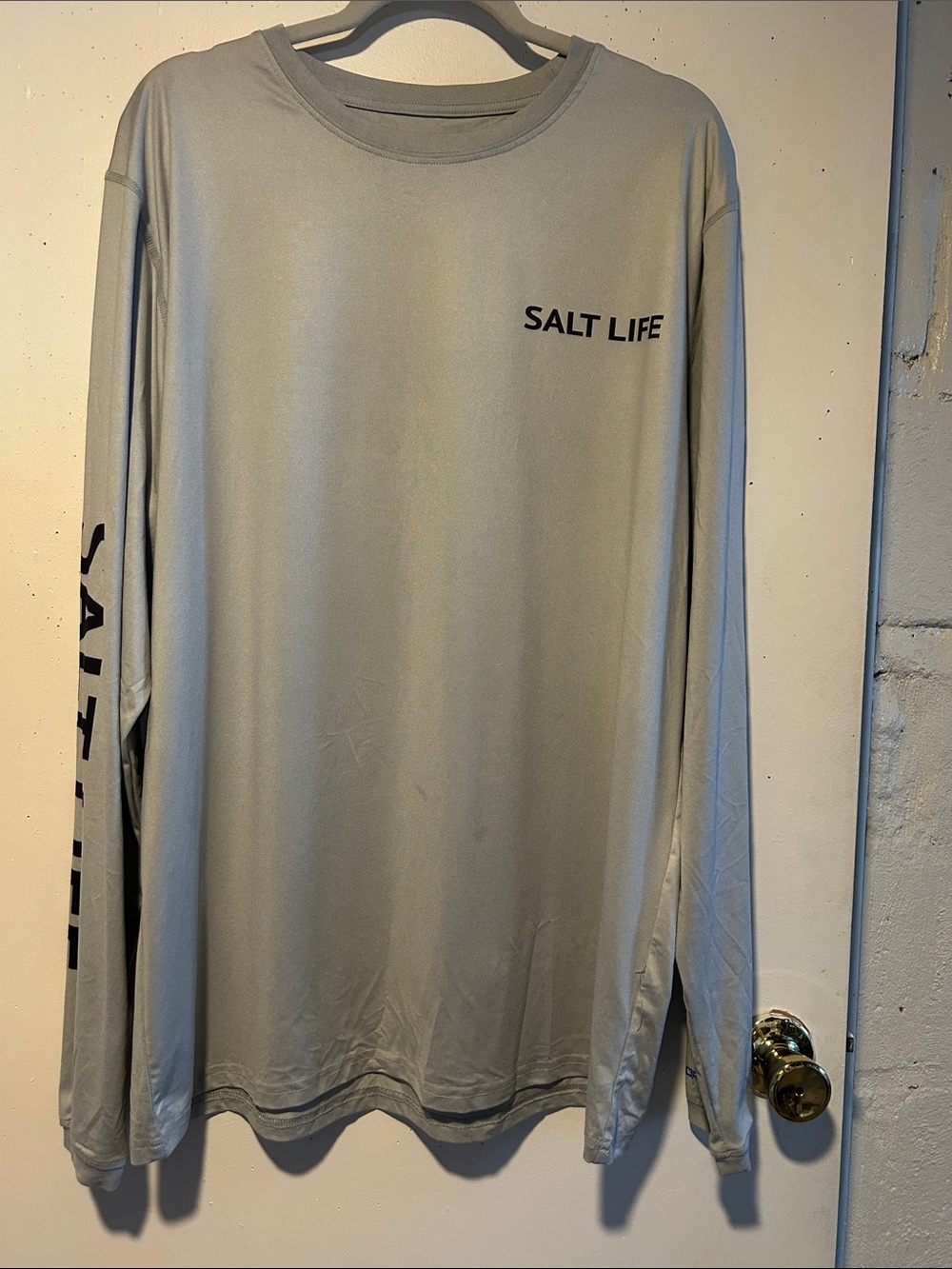 Salt Life Long Sleeve Tee - Light Gray